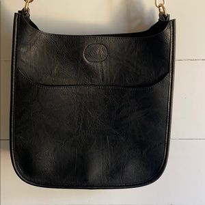 Social Thread Black crossbody bag